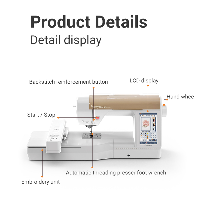 Easy Use Ricoma RSE5000 Househ - огляд і ціна Embroidery Machines