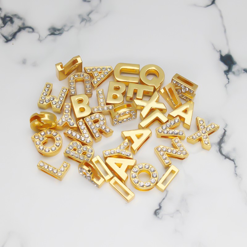 50PC/lot Hole 8mm 10mm Rhinest - огляд і ціна Embroidery Charm
