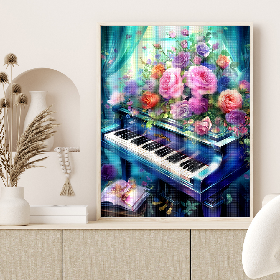 1pc frameless  Diamond Paintin - огляд і ціна Embroidery Flower