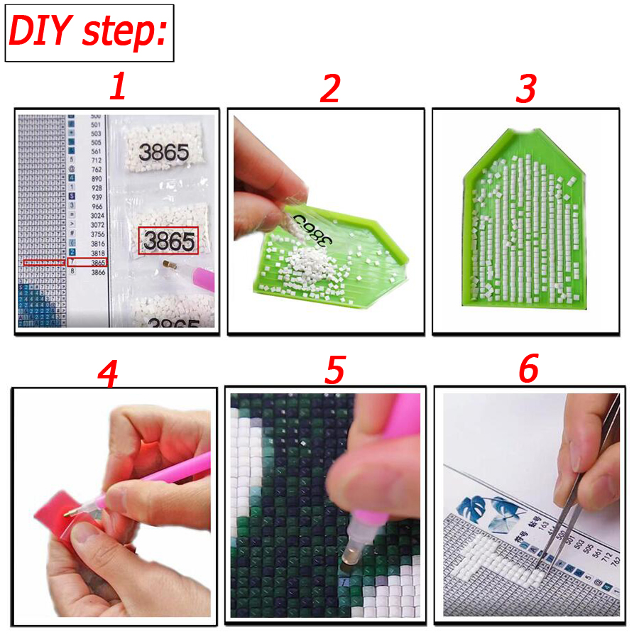 Motorcycle Diamond Embroidery  - огляд і ціна Embroidery Roll Pattern