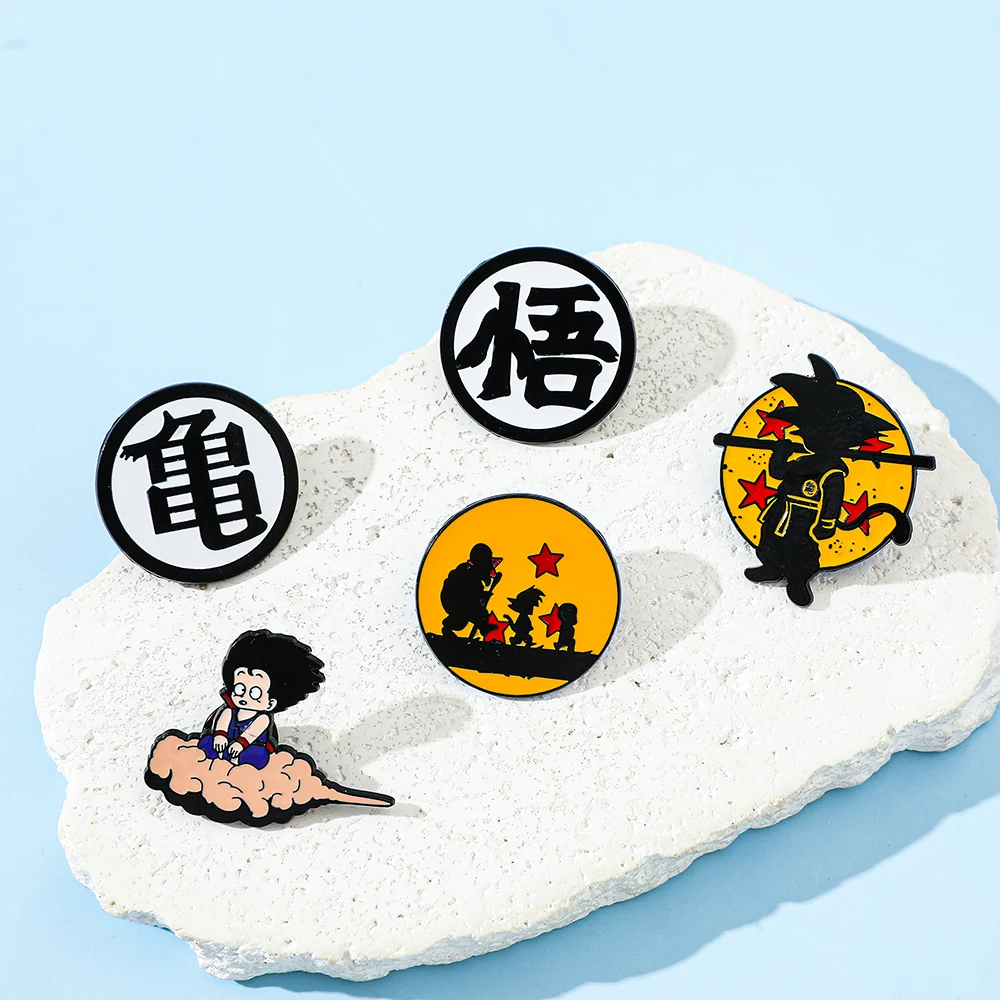 6 Pcs Hot Blooded Anime Brooch - огляд і ціна Embroidery Wallpaper