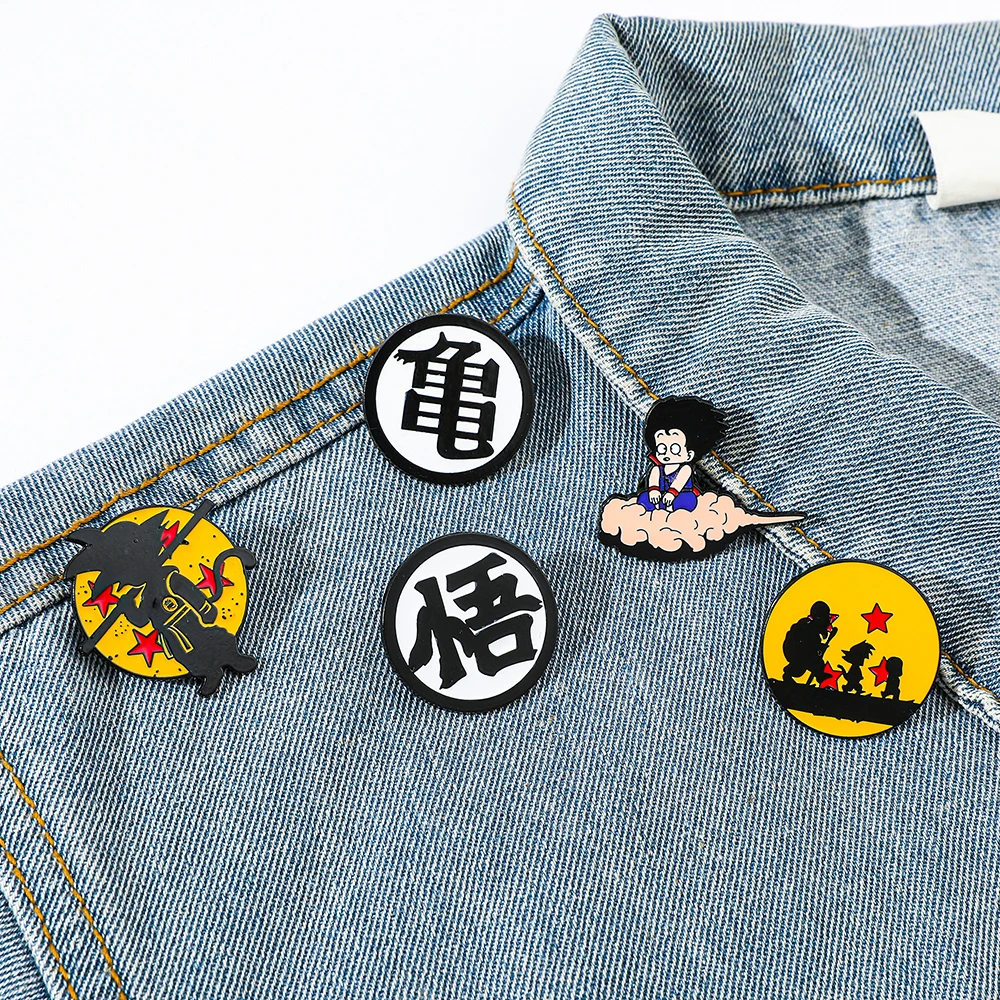6 Pcs Hot Blooded Anime Brooch - огляд і ціна Embroidery Wallpaper