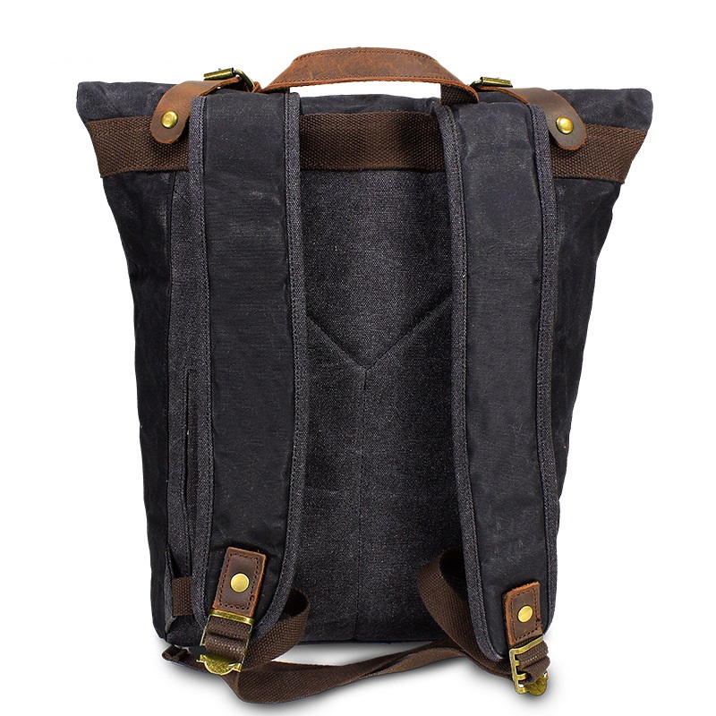 Retro Canvas Leather Backpacks - огляд і ціна Embroidery Computer