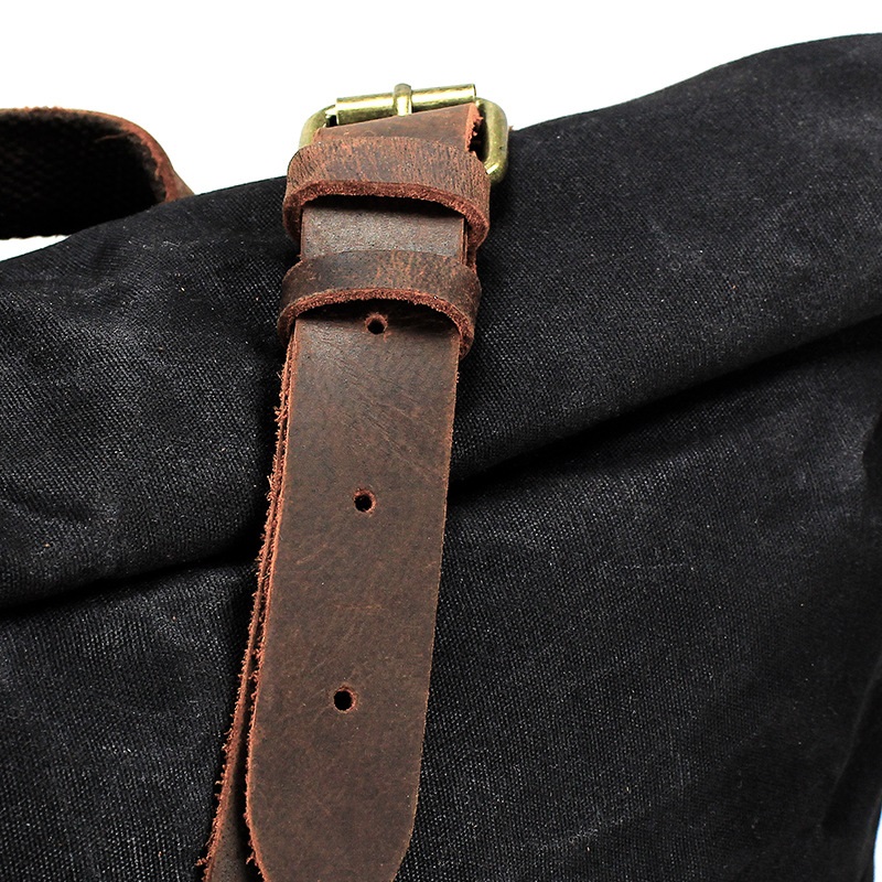 Retro Canvas Leather Backpacks - огляд і ціна Embroidery Computer