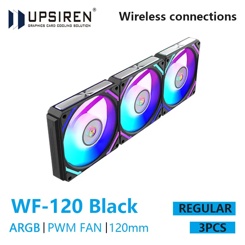 UPSIREN WF-120 ARGB PWM 3PCS C - огляд і ціна Embroidery Computer